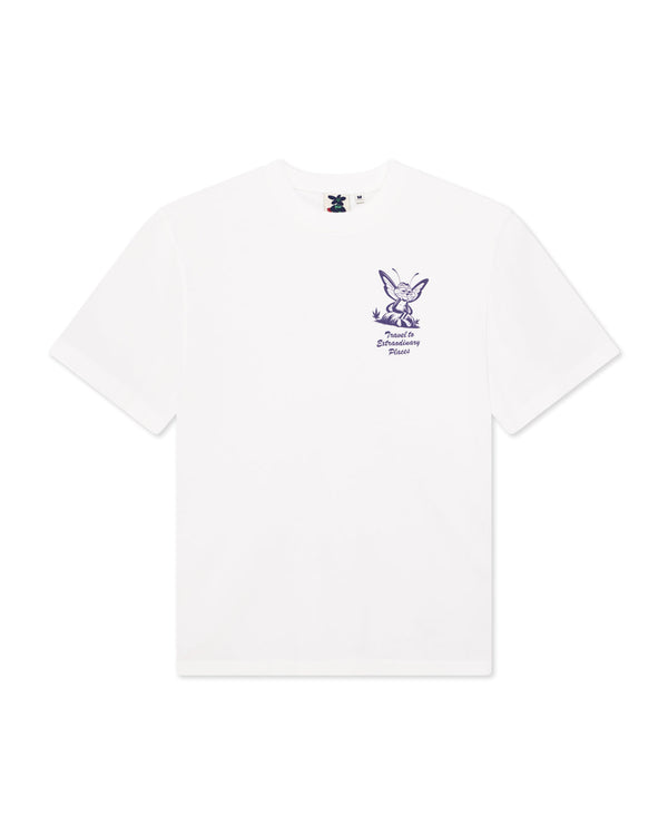 T Shirt Deus Ex Machina 24 HRS S/S TEE Vintage White
