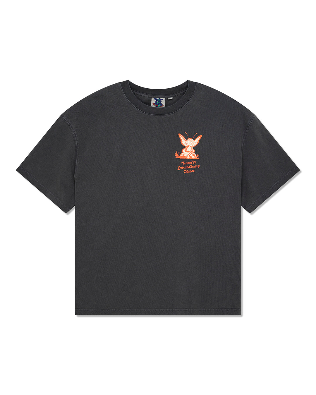 T Shirt Deus Ex Machina 24 HR S/S TEE Anthracite