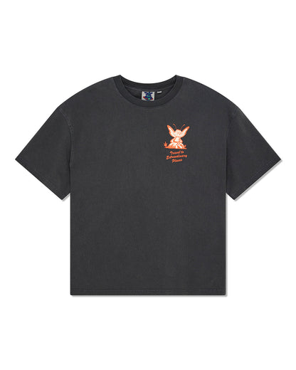 T Shirt Deus Ex Machina 24 HR S/S TEE Anthracite