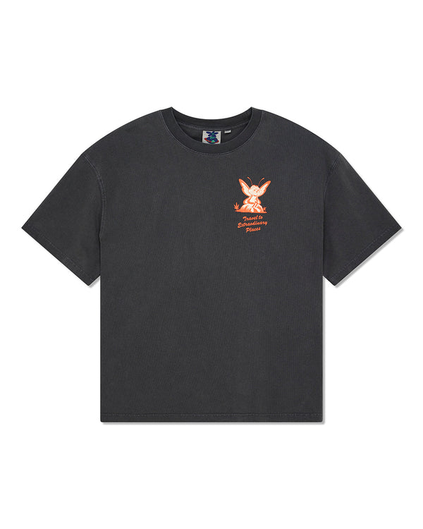 T Shirt Deus Ex Machina 24 HR S/S TEE Anthracite