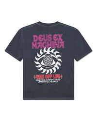 T Shirt Deus Ex Machina CRANK S/S TEE Anthracite