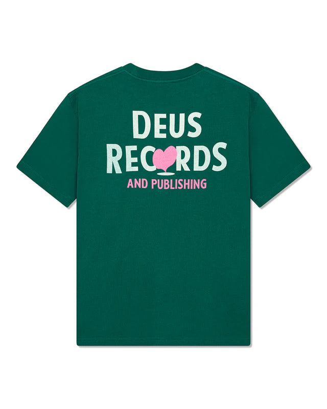 T Shirt Deus Ex Machina DEEP CUT S/S TEE Verdant Green