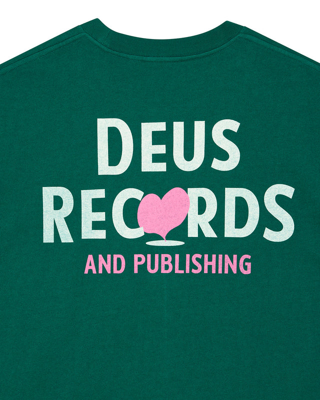 T Shirt Deus Ex Machina DEEP CUT S/S TEE Verdant Green