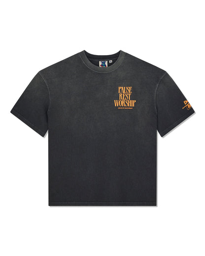 T Shirt Deus Ex Machina NOISE COMPLAINT S/S TEE Antracite