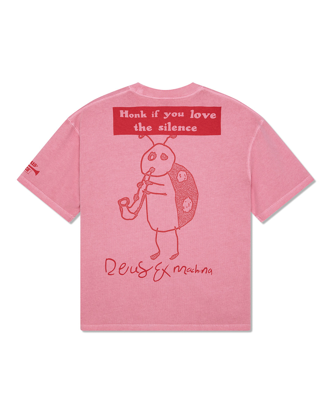 T Shirt Deus Ex Machina NOISE COMPLAINT S/S TEE Prism Pink