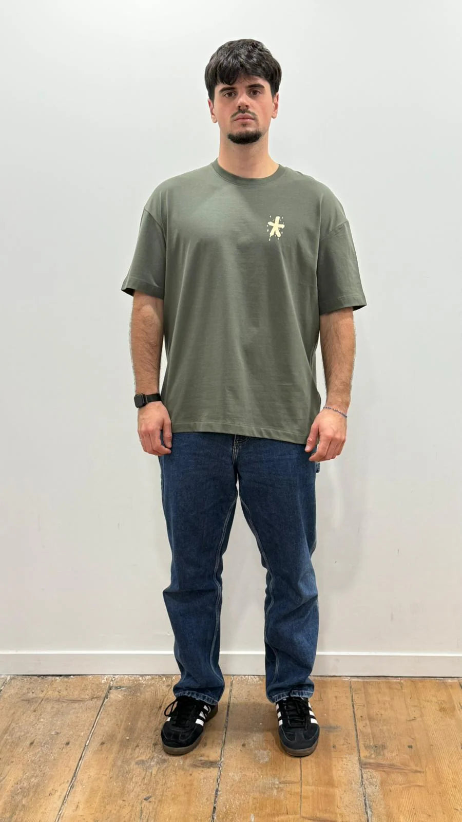 T Shirt Saint-Etienne Child Of Sainté X PITR PRT PREM Khaki/Beige