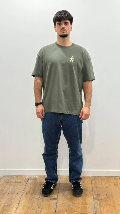 T Shirt Saint-Etienne Child Of Sainté X PITR PRT PREM Khaki/Beige