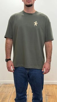 T Shirt Saint-Etienne Child Of Sainté X PITR PRT PREM Khaki/Beige