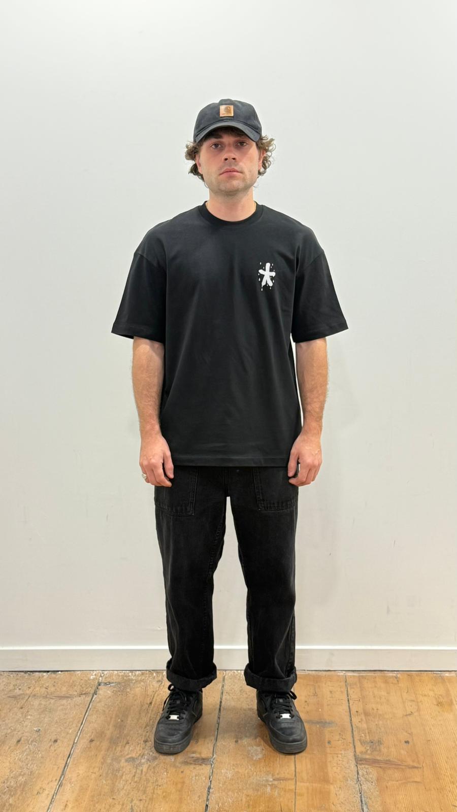 T Shirt Saint-Etienne Child Of Sainté X PITR PRT PREM Noir/Anthracite