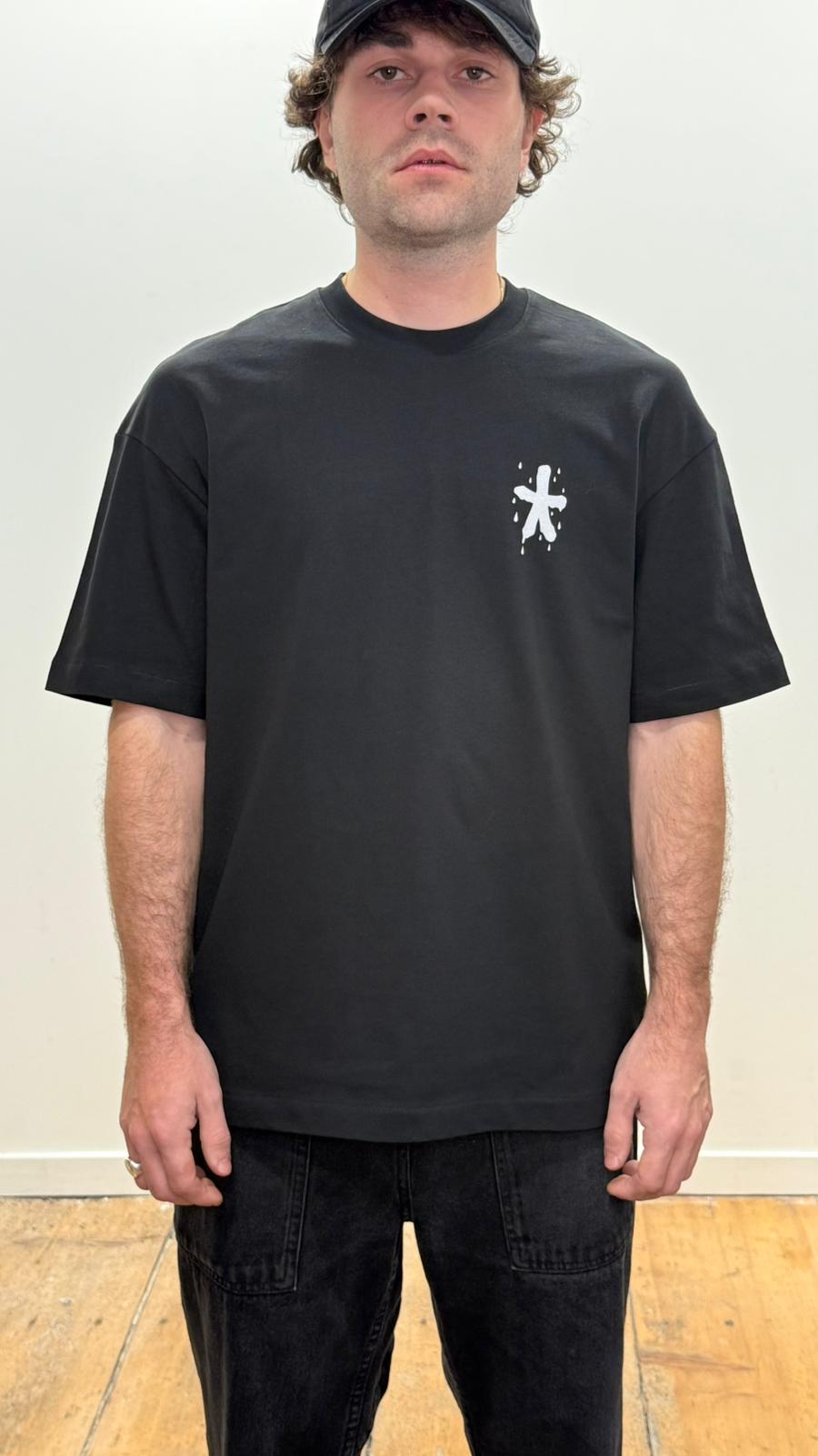 T Shirt Saint-Etienne Child Of Sainté X PITR PRT PREM Noir/Anthracite