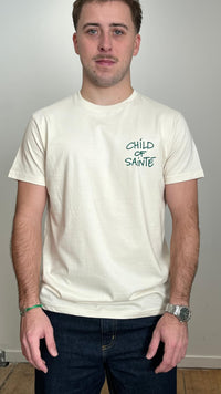 Child Of Sainté Cos Heart Tee Natural Green