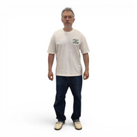 T Shirt Saint-Etienne Child Of Sainté 3D EMB COS S/S T Coconut Milk