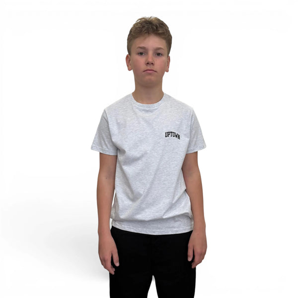 T Shirt Saint-Etienne Child Of Sainté BACK COS Ash Grey/Black