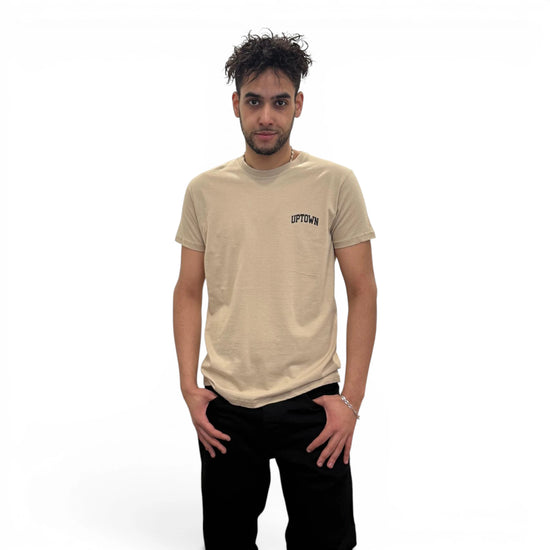 T Shirt Saint-Etienne Child Of Sainté BACK COS Sand/Black