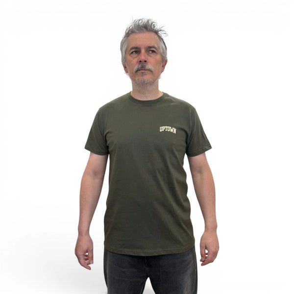 T Shirt Saint-Etienne Child Of Sainté BACK COS Urban Khaki/Natural