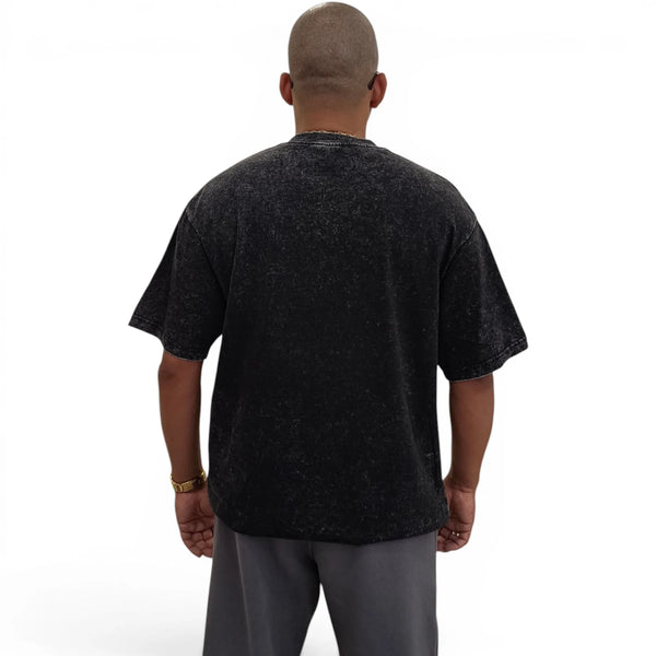 T Shirt Saint-Etienne Child Of Sainté WASH EMB COS S/S TEE BLACK