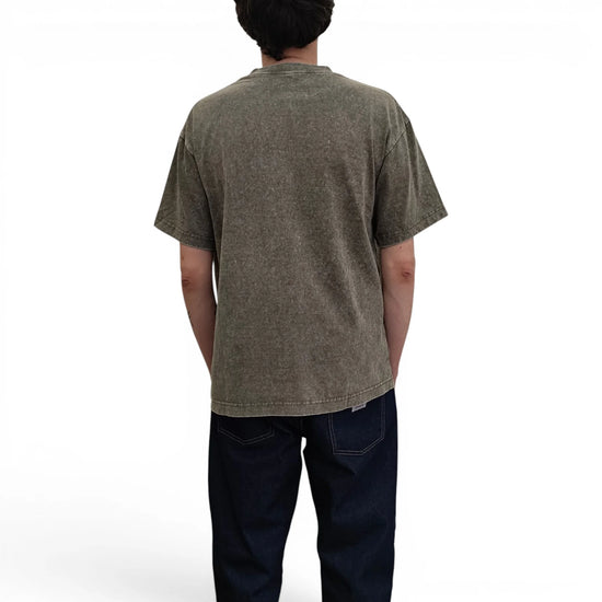 T Shirt Saint-Etienne Child Of Sainté WASH EMB COS S/S TEE GREEN