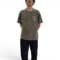 T Shirt Saint-Etienne Child Of Sainté WASH EMB COS S/S TEE GREEN