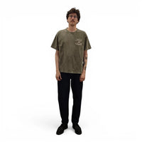 T Shirt Saint-Etienne Child Of Sainté WASH EMB COS S/S TEE GREEN