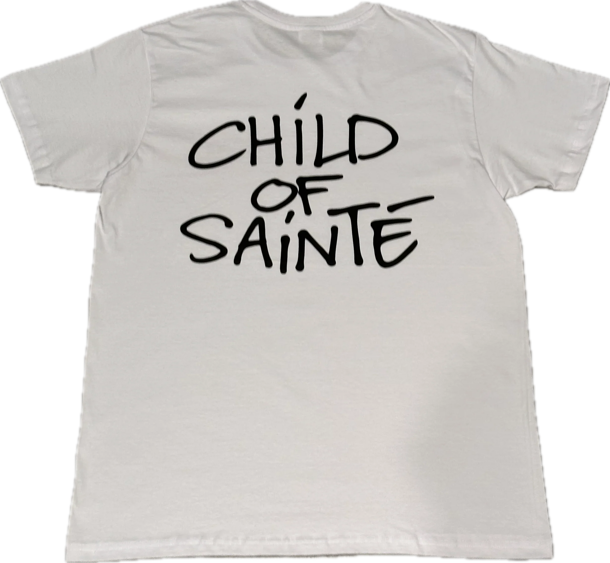 Tee Shirt Saint-Etienne Child Of Sainté Back Blanc