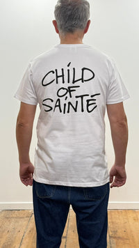 Child Of Sainté Uptown Tee White Black