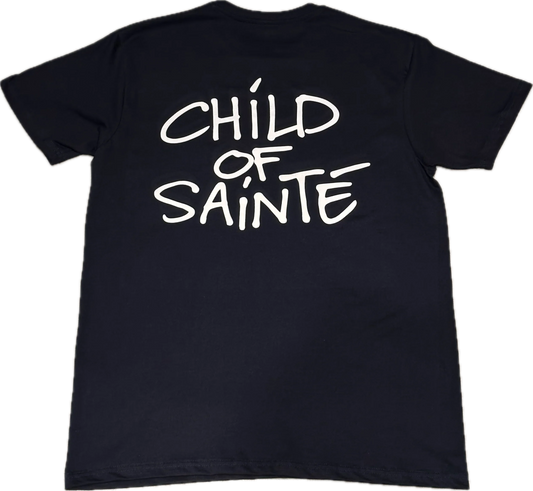 Tee Shirt Saint-Etienne Child Of Sainté Back Marine