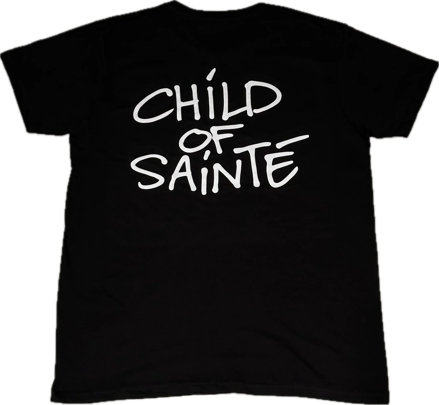 Tee Shirt Saint-Etienne Child Of Sainté Back Noir