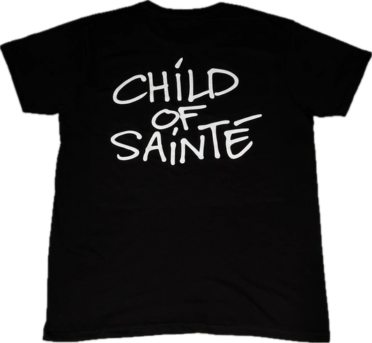 Tee Shirt Saint-Etienne Child Of Sainté Back Noir