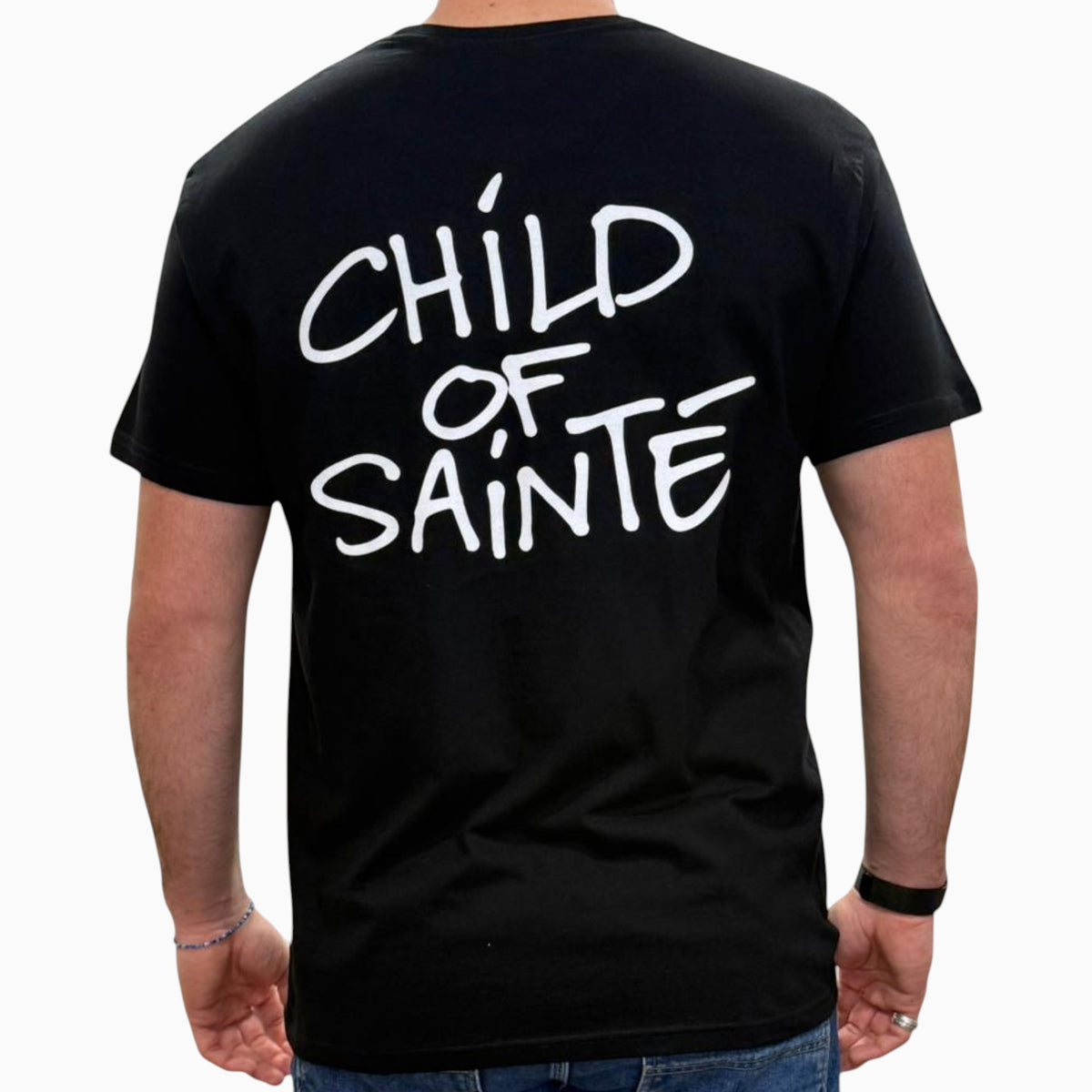 Child Of Sainté Uptown Tee Black White