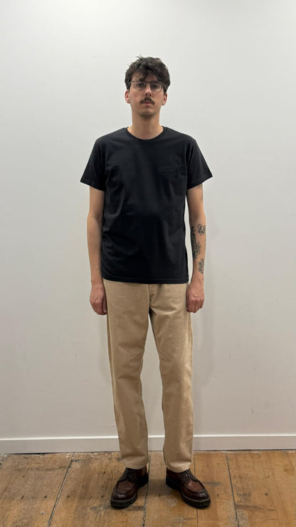 Tee Shirt Saint-Etienne Child Of Sainté Back Noir Usé