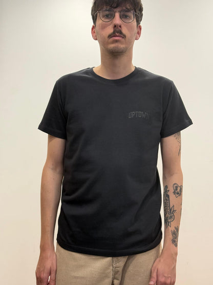 Tee Shirt Saint-Etienne Child Of Sainté Back Noir Usé