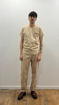 Child Of Sainté Uptown Tee Sand Bordeaux