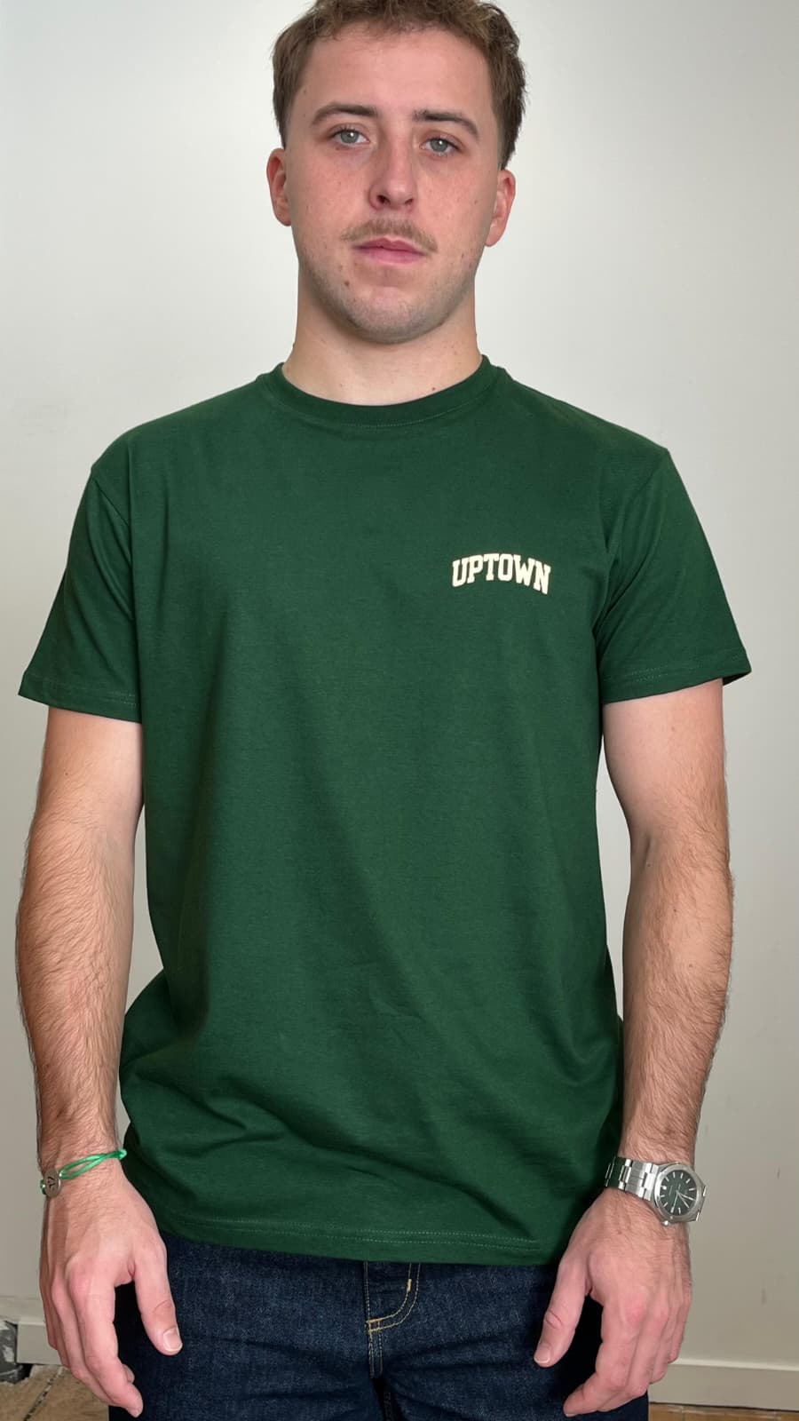 Tee Shirt Saint-Etienne Child Of Sainté Back Vert