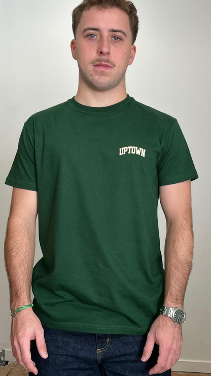 Tee Shirt Saint-Etienne Child Of Sainté Back Vert