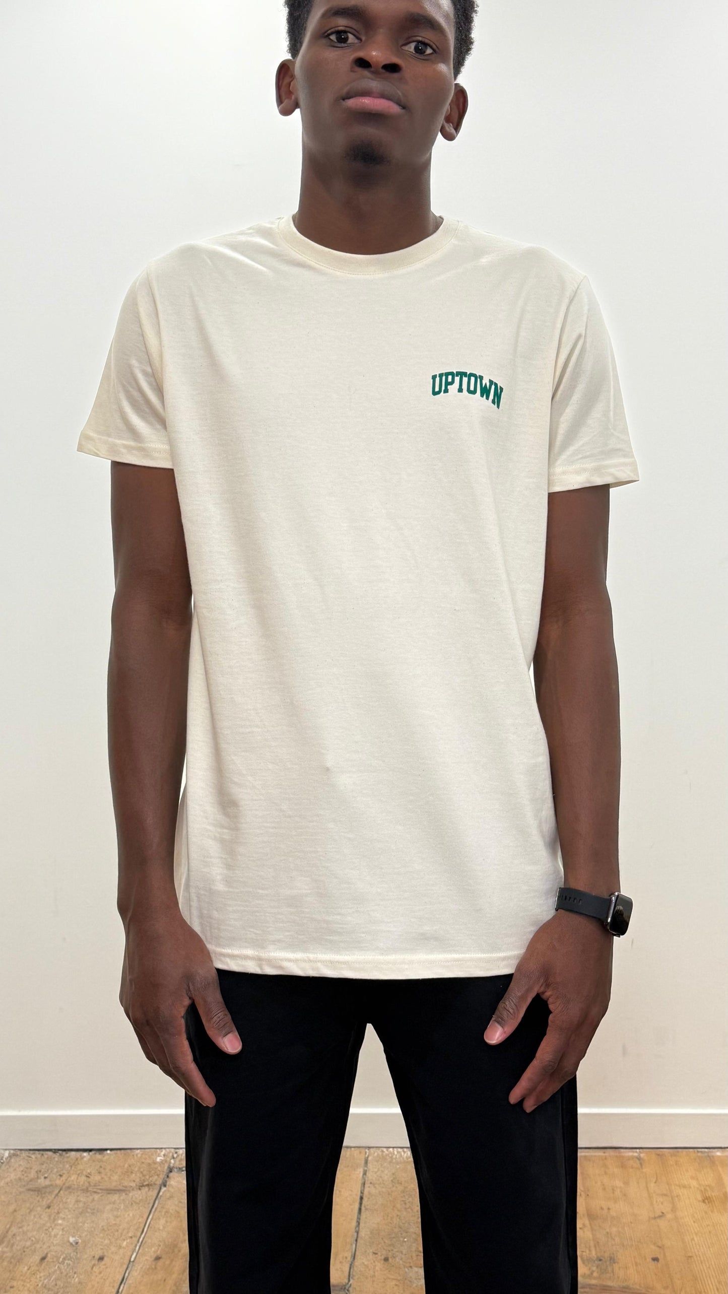 Tee Shirt Saint-Etienne Child Of Sainté Back Natural