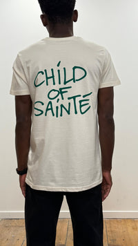 Child Of Sainté Uptown Tee Natural Green