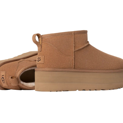 Ugg W CLASSIC ULTRA MINI PLATFORM Chesnut