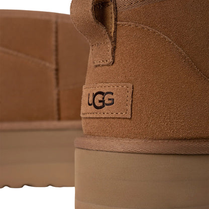 Ugg W CLASSIC ULTRA MINI PLATFORM Chesnut