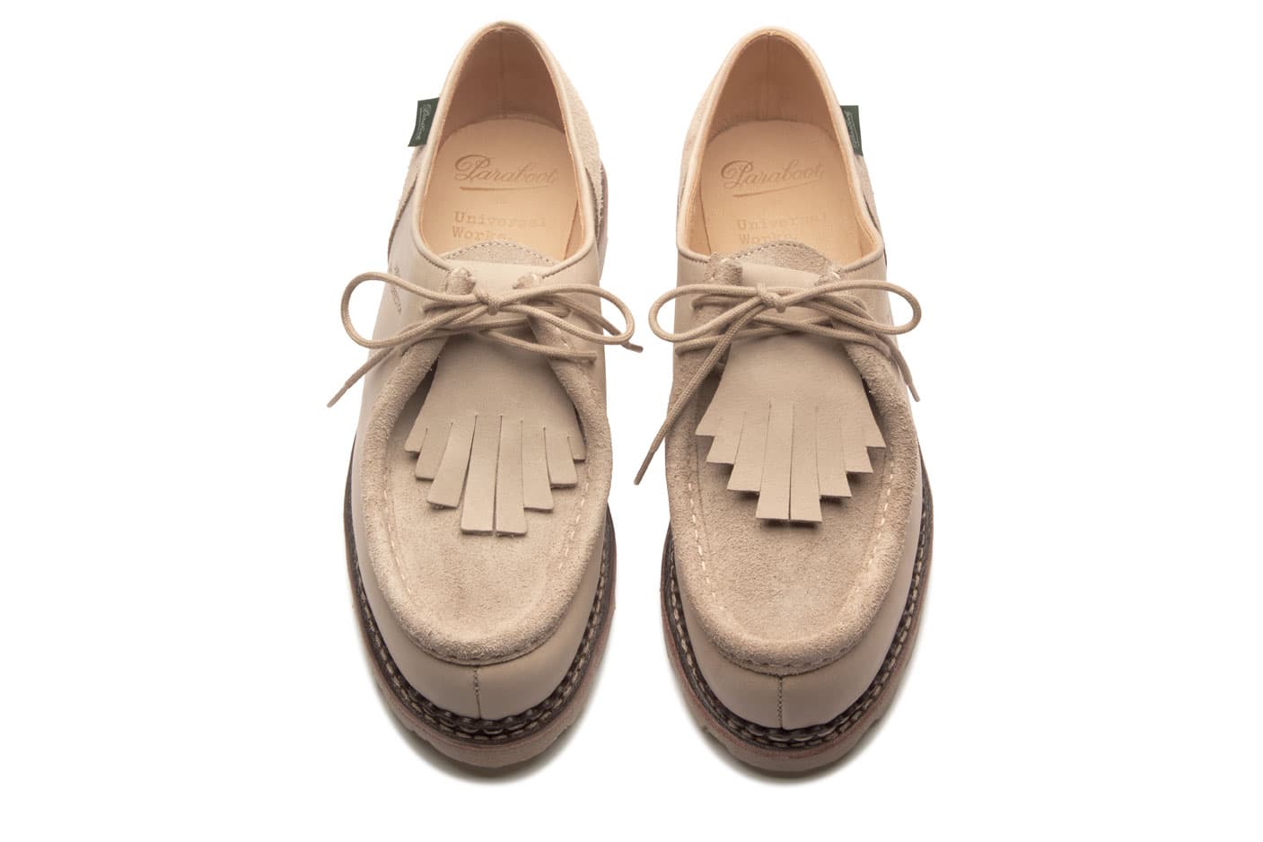 Universal Works x Paraboot - UW Michael Marche Miel Lis Vel Sand