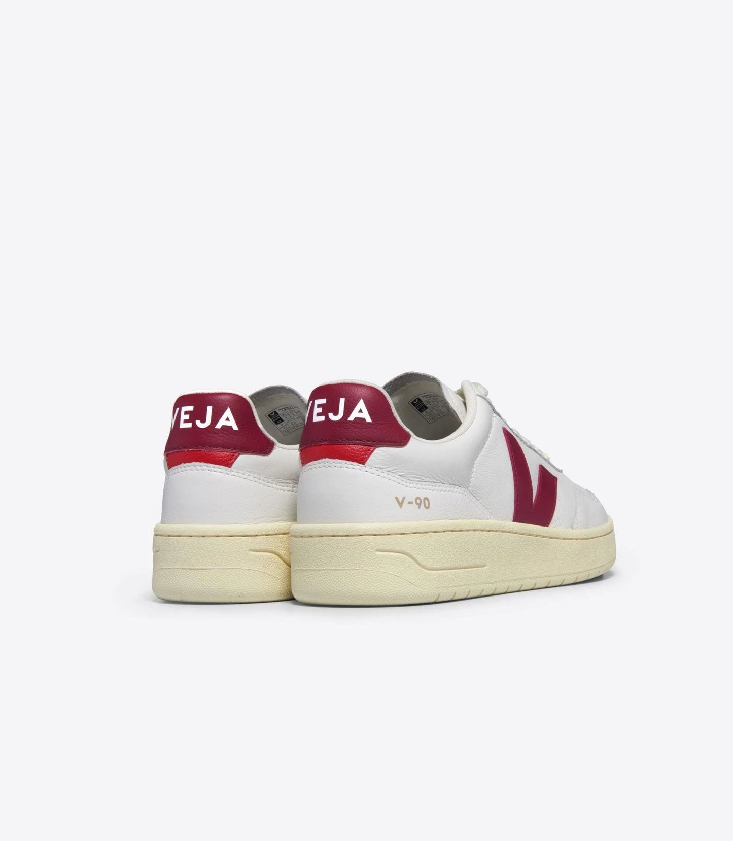 V-90 LEATHER White Marsala - Uptown 42