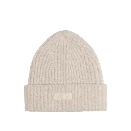 WOOL BEANIE Blanc - Uptown 42