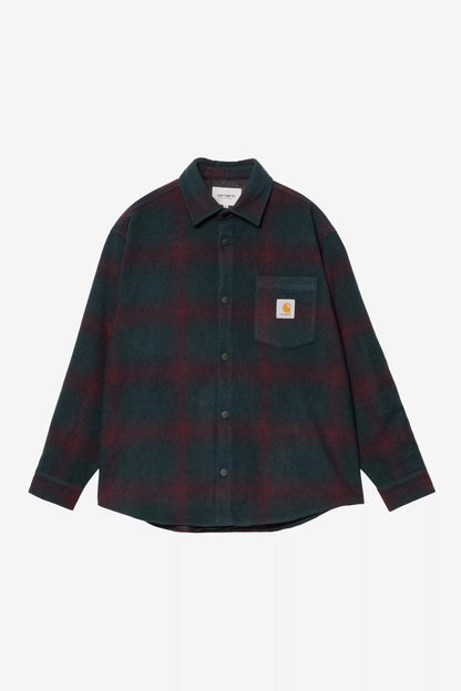 Veste Carhartt Wip BRENNAN SHIRT JACKET Lagoon