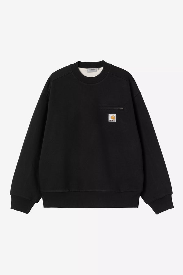 Veste Carhartt Wip DETROIT SWEAT Black — Carhartt wip