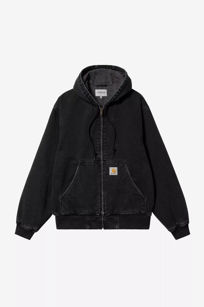 Veste Carhartt Wip OG ACTIVE JACKET Black Stone Washed