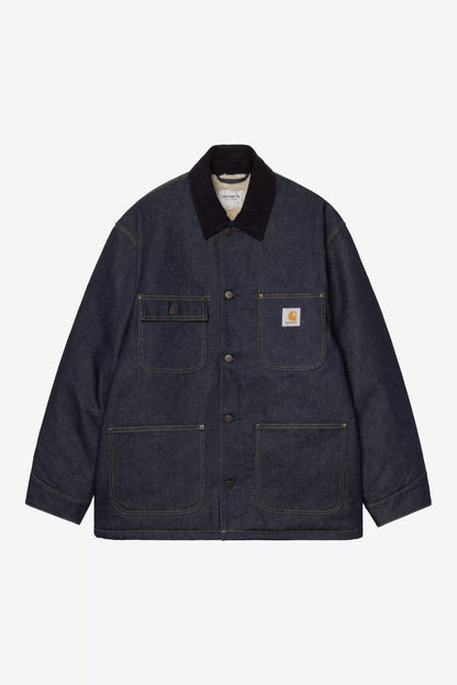 Veste Carhartt Wip OG CHORE COAT Blue Dark Navy