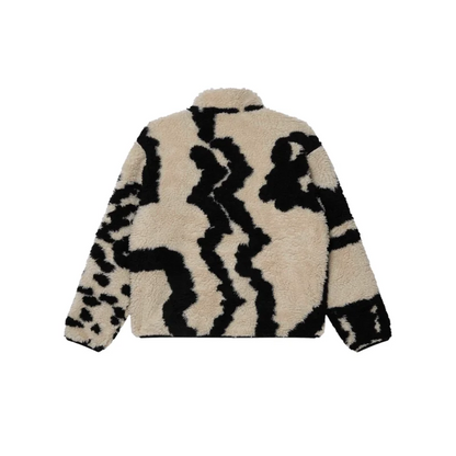 Veste OBEY SHAGGY SHERPA JACKET Kumbu Green