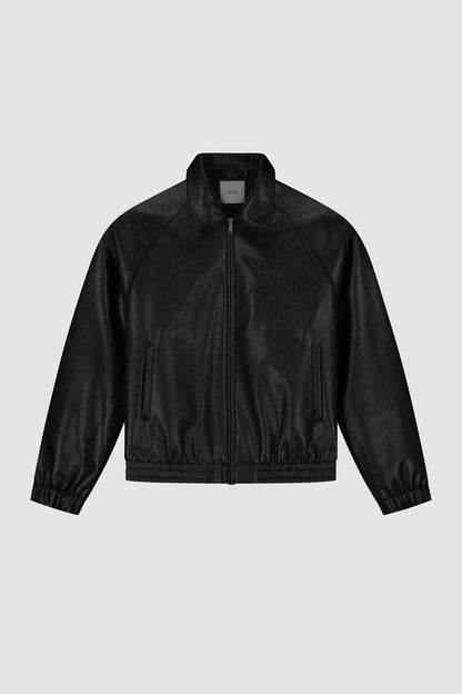 Veste Arte Antwerp BASIC LEATHER JACKET Black