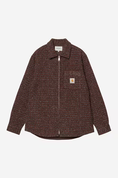Veste Carhartt Wip BELLAMY SHIRT JACKET Tobacco