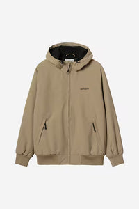 Veste Carhartt Wip HOODED SAIL JACKET Leather Black