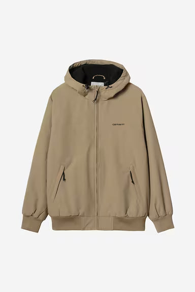 Veste Carhartt Wip HOODED SAIL JACKET Leather Black — Carhartt Wip